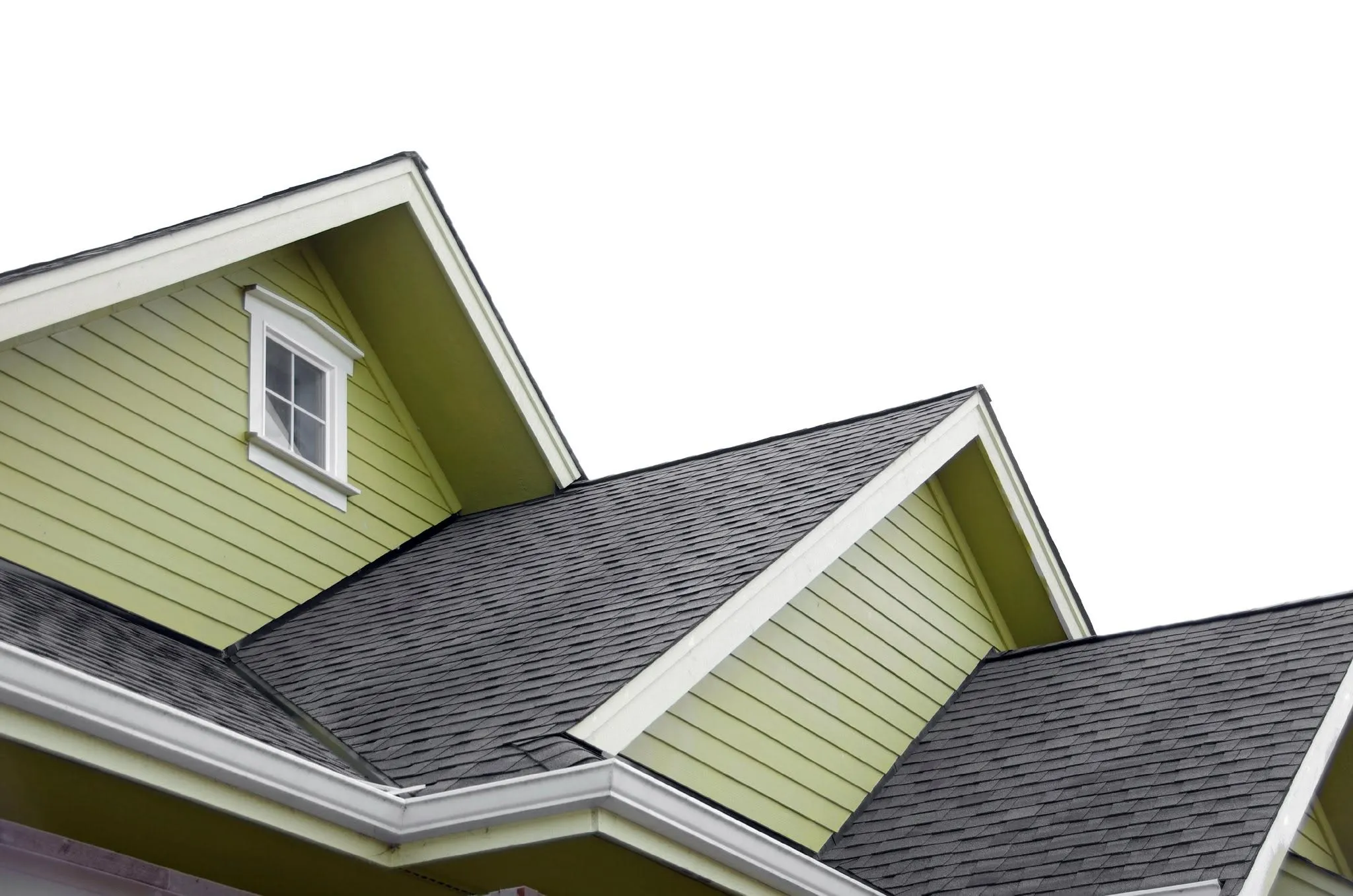 Asphalt shingle roof detail on La Mesa home – new roof installation by certified roofing contractors in East County San Diego